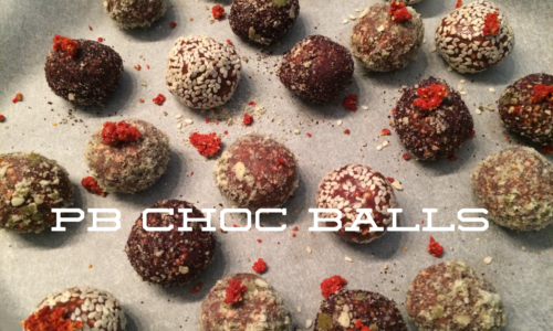 PB Choc Balls Recipe